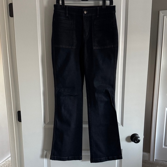 Ann Taylor Denim - Ann Taylor Dark Flare & Wide Leg Jeans